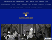 Tablet Screenshot of barakah.com