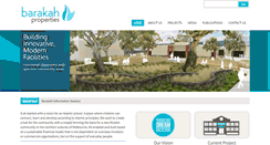 Desktop Screenshot of barakah.com.au