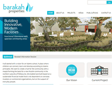 Tablet Screenshot of barakah.com.au